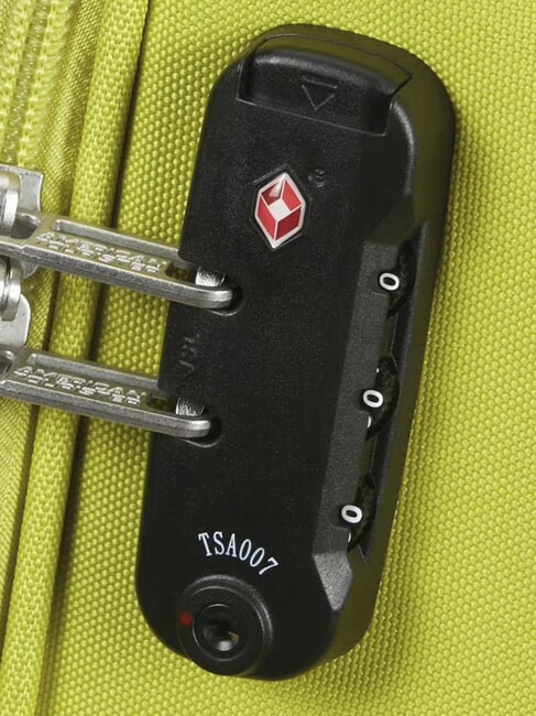 SUN BREAK Mittelgro&szlig;er erweiterbarer Trolley Kalk - Halbharte Trolleys