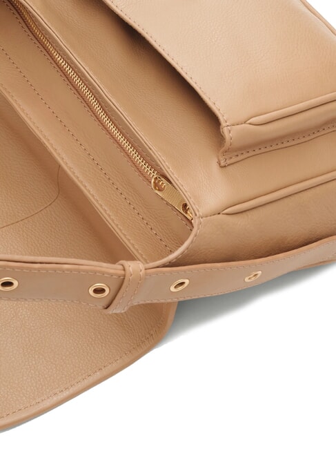 FACTOR Umh&auml;ngetasche aus Leder Kamel - Damentaschen