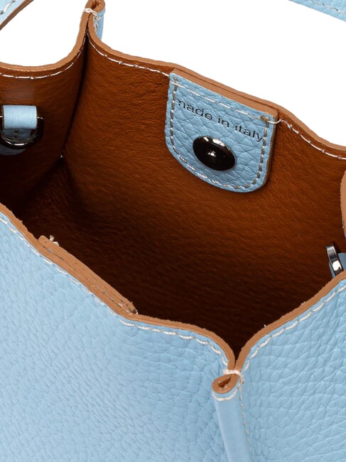 DORY Umh&auml;ngetasche mit Schultergurt Himmel-Karamell - Damentaschen