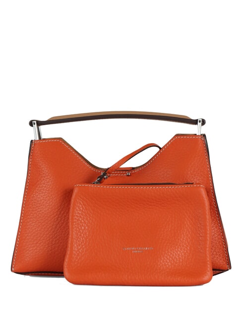 AURORA M Handtasche, mit Schultergurt Korallen-Natur - Damentaschen