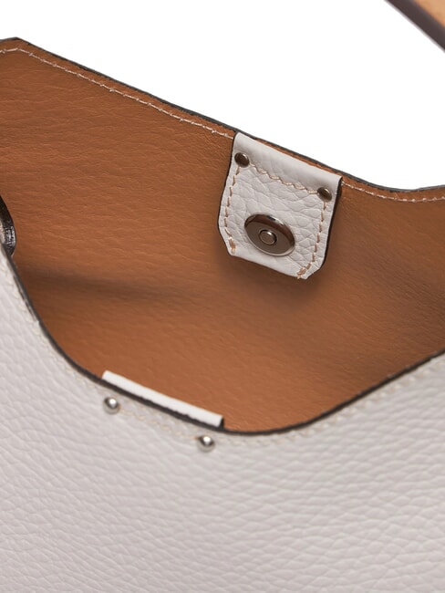 AURORA M Handtasche, mit Schultergurt Sand-Natur - Damentaschen