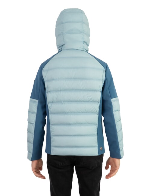 NEW WARRIOR Daunenjacke mit Kapuze dunkelblau-polar - Daunenjacken f&uuml;r Herren
