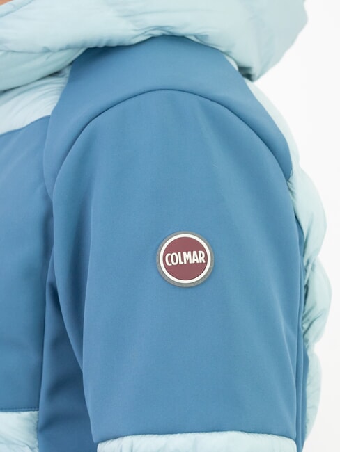 NEW WARRIOR Daunenjacke mit Kapuze dunkelblau-polar - Daunenjacken f&uuml;r Herren