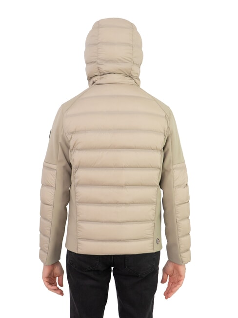 NEW WARRIOR Daunenjacke mit Kapuze Kaffeesahne - Daunenjacken f&uuml;r Herren