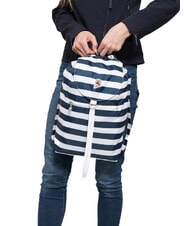 INVICTA MINISAC VINTAGE Faltbarer Rucksack STIMMUNG INDIGO - Rucks&auml;cke f&uuml;r Schule &amp; Freizeit - 5