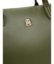 TOMMY HILFIGER POPETTE SOFT Schulter-Einkaufstasche Huntsman Green - Damentaschen - 3