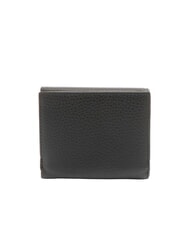 BRACCIALINI BASIC Kompakte Ledergeldb&ouml;rse Schwarz - Brieftaschen Damen - 3
