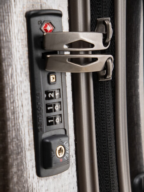 C-LITE Extra gro&szlig;er Trolley Nussbaum - Harte Trolleys