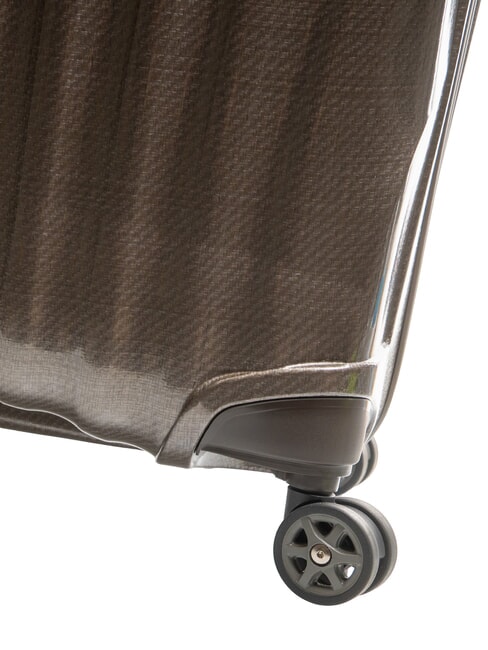 C-LITE Extra gro&szlig;er Trolley Nussbaum - Harte Trolleys