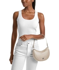 MICHAEL KORS KYLA Schultertasche aus Leder mit Schulterriemen heller Sand - Damentaschen - 4