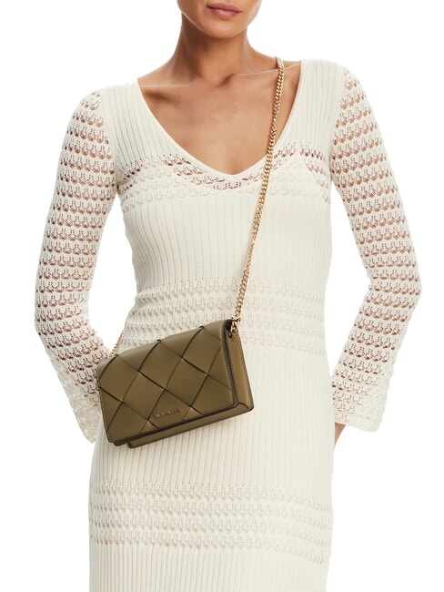 JET SET Mini-Schultertasche gr&uuml;ne Safari - Damentaschen