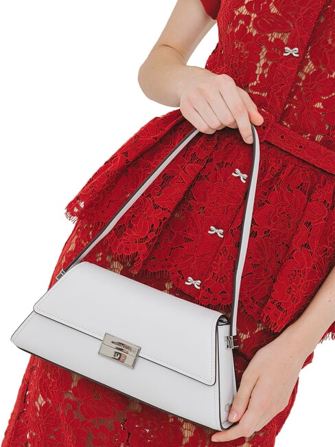 LUDLOW Ledertasche optisches Wei&szlig; - Damentaschen