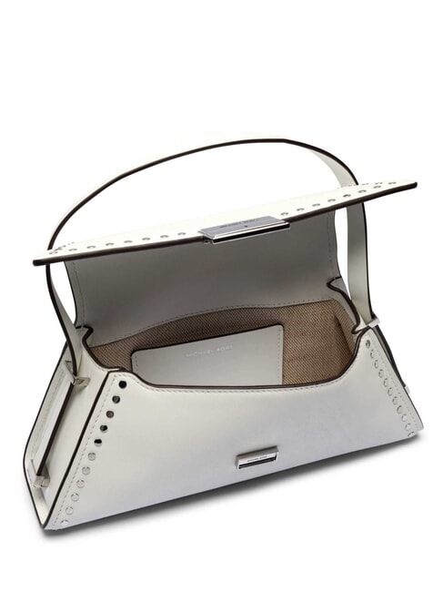 LUDLOW Schultertasche, Leder optisches Wei&szlig; - Damentaschen