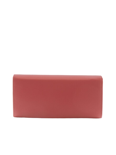 BASIC Kontinentale Brieftasche aus Leder Rot - Brieftaschen Damen