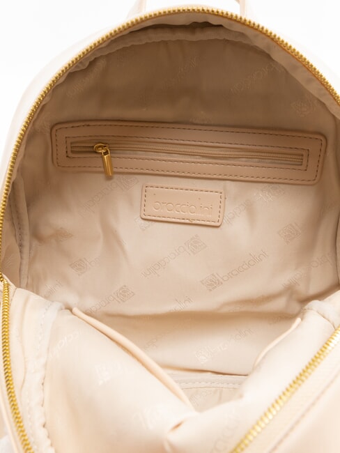 ICONS Runder Rucksack Beige - Damentaschen