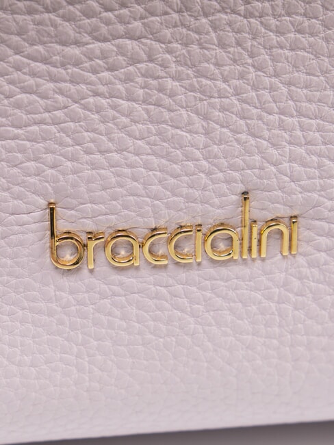 HELLEN Lederhandtasche mit Schulterriemen lila - Damentaschen