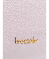 BRACCIALINI NORA Handtasche aus geh&auml;mmertem Leder lila - Damentaschen - 3