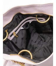 BRACCIALINI NORA Handtasche aus geh&auml;mmertem Leder lila - Damentaschen - 5