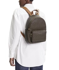 MICHAEL KORS TANNER Rucksack mit Allover-Logoprint Brn/Eichel - Damentaschen - 6