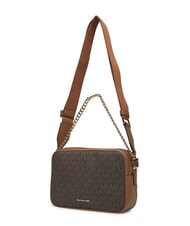 MICHAEL KORS BRYANT Schultertasche mit Allover-Logoprint Brn/Eichel - Damentaschen - 2