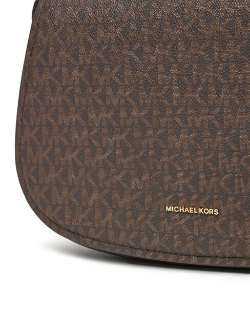 LYDIA Schultertasche mit Klappe Brn/Eichel - Damentaschen