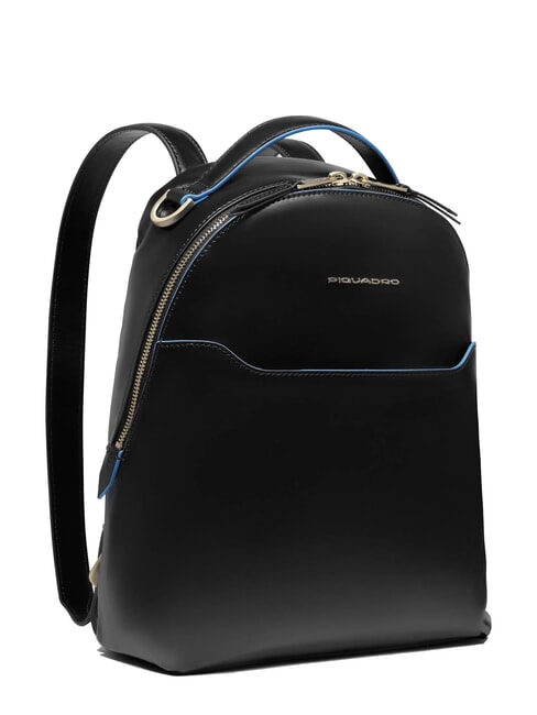 BLUE SQUARE Lederrucksack Schwarz - Damentaschen