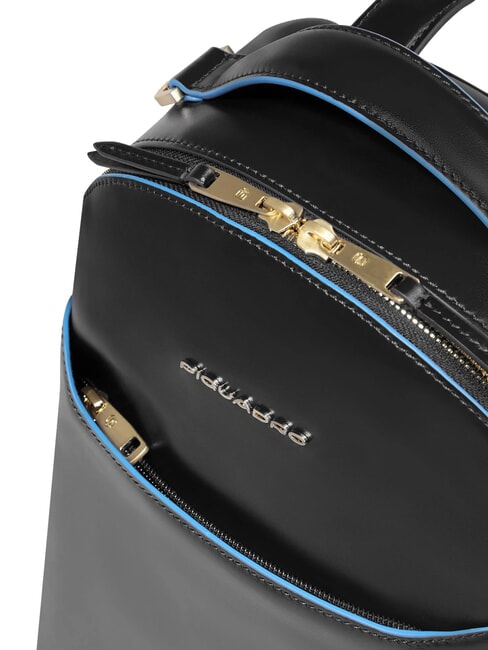 BLUE SQUARE Lederrucksack Schwarz - Damentaschen