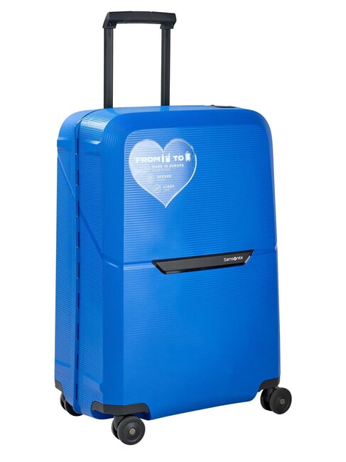 MAGNUM ECO Mittlerer Trolley 69 cm nautischblau - Harte Trolleys