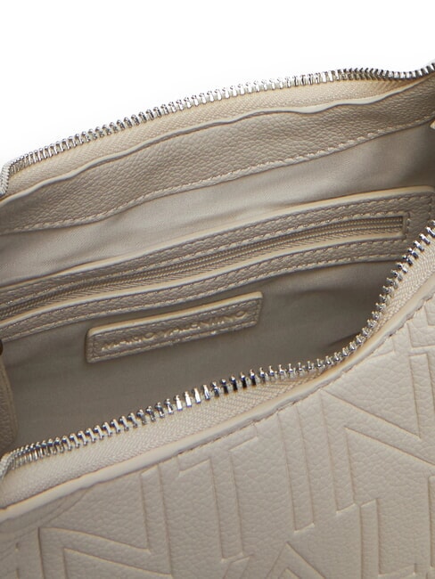 SHELBY Schultertasche mit doppeltem Schultergurt ecru - Damentaschen