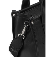 MARIO VALENTINO SYRIA RE Kleine Handtasche mit zwei Schulterriemen Schwarz - Damentaschen - 3