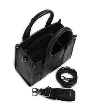 MARIO VALENTINO SYRIA RE Kleine Handtasche mit zwei Schulterriemen Schwarz - Damentaschen - 4