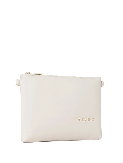JASMIN Flache Clutch mit Schulterriemen Beige - Damentaschen