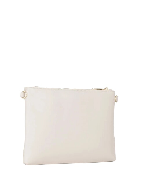 JASMIN Flache Clutch mit Schulterriemen Beige - Damentaschen