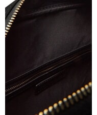 MARIO VALENTINO CANDLE Canvas-Umh&auml;ngetasche mit Schultergurt Schwarz - Damentaschen - 5