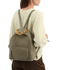 COCCINELLE FENIX Mittelgro&szlig;er Lederrucksack Lorbeergr&uuml;n - Damentaschen - 4