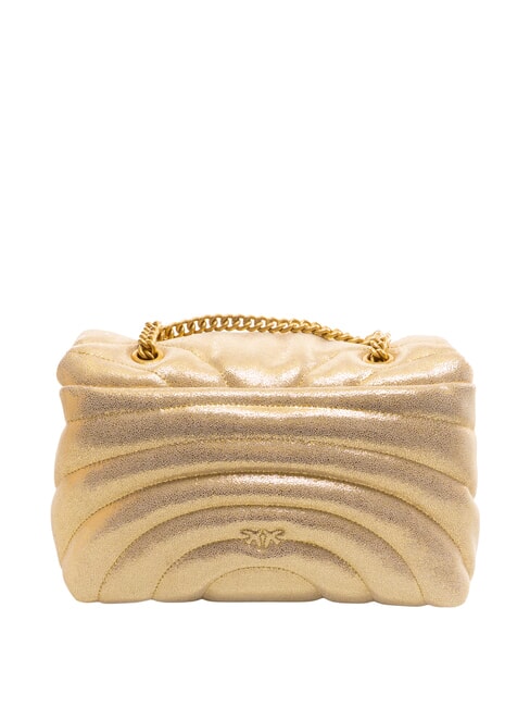 LOVE PUFF CLASSIC Gro&szlig;e wandelbare Tasche gold/sand-antikgold - Damentaschen