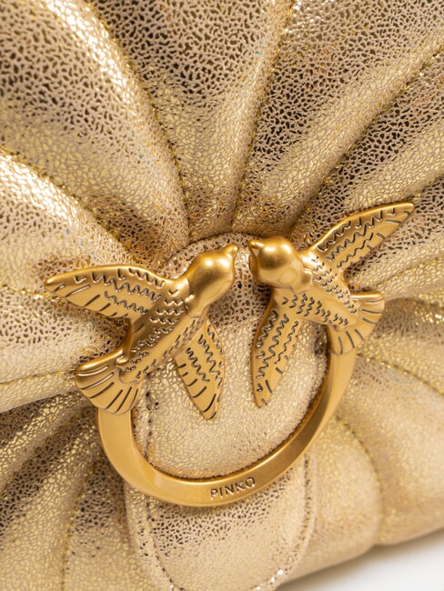 LOVE PUFF CLASSIC Gro&szlig;e wandelbare Tasche gold/sand-antikgold - Damentaschen