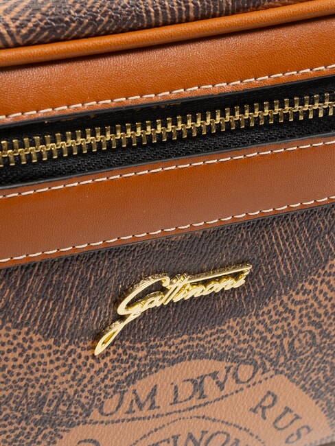 PLANETARIUM Umh&auml;ngetasche mit Tasche monocromat.dk brow/tan - Damentaschen