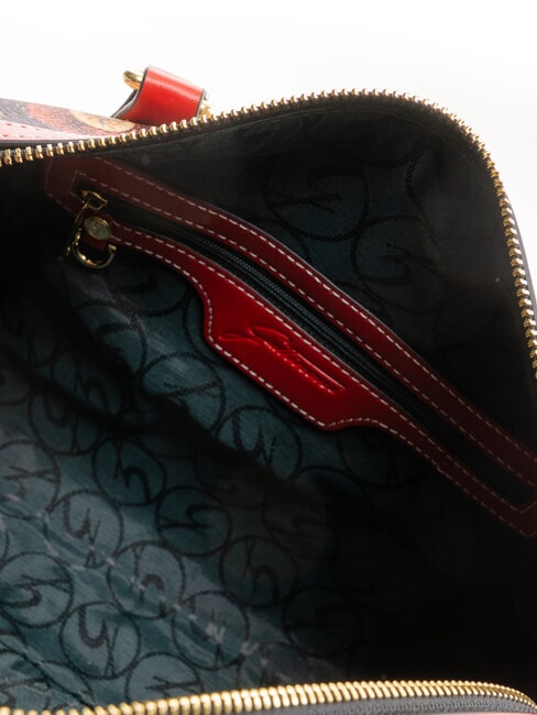 PLANETARIUM Umh&auml;ngetasche mit Schultergurt Rot - Damentaschen