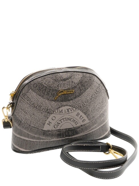 PLANETARIUM Umh&auml;ngetasche monochrom hellgrau/schwarz - Damentaschen