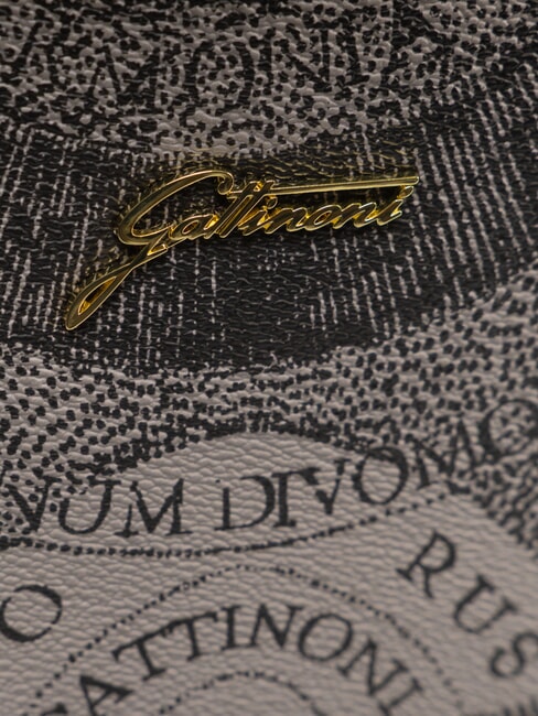 PLANETARIUM Umh&auml;ngetasche monochrom hellgrau/schwarz - Damentaschen