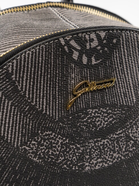 PLANETARIUM Gro&szlig;er Rucksack monochrom hellgrau/schwarz - Damentaschen