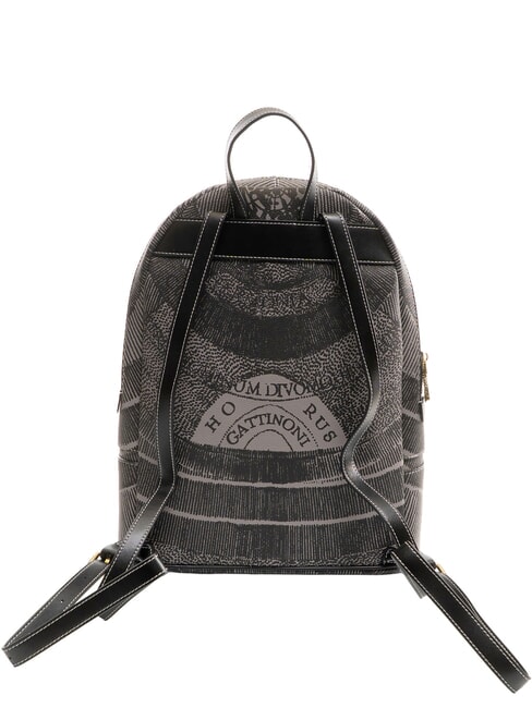 PLANETARIUM Gro&szlig;er Rucksack monochrom hellgrau/schwarz - Damentaschen