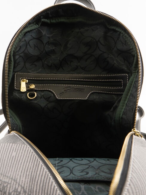 PLANETARIUM Gro&szlig;er Rucksack monochrom hellgrau/schwarz - Damentaschen