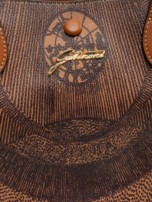 PLANETARIUM Schultertasche monocromat.dk brow/tan - Damentaschen