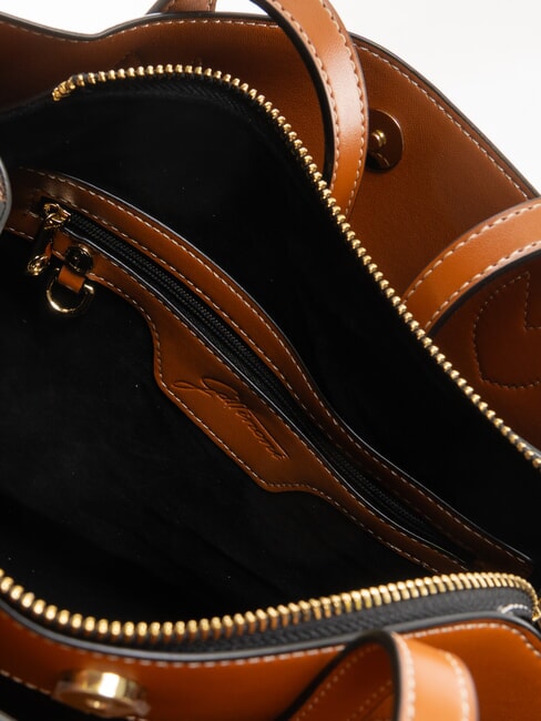 PLANETARIUM Schultertasche monocromat.dk brow/tan - Damentaschen