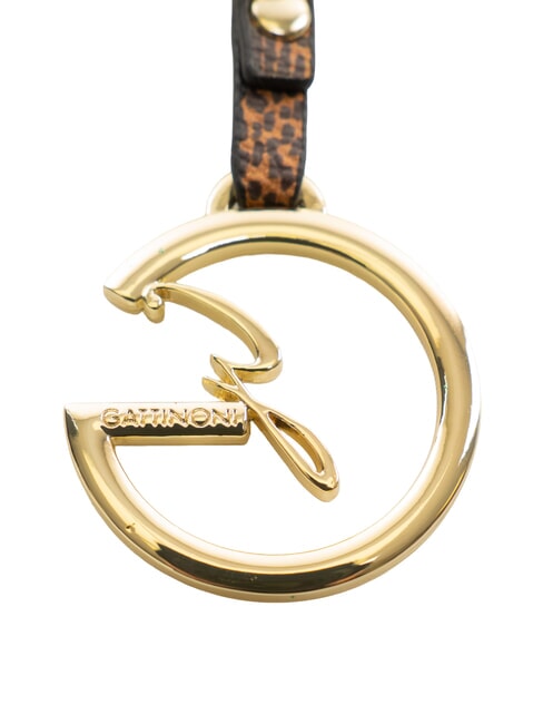 PLANETARIUM Logo-Schl&uuml;sselanh&auml;nger einfarbige Br&auml;une - Schl&uuml;sselanh&auml;nger und Schl&uuml;sseletuis