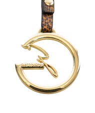 GATTINONI PLANETARIUM Logo-Schl&uuml;sselanh&auml;nger einfarbige Br&auml;une - Schl&uuml;sselanh&auml;nger und Schl&uuml;sseletuis - 3