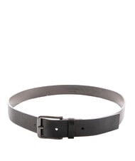 CALVIN KLEIN CASUAL PIN BUCKLE Lederg&uuml;rtel Schwarz / mattes Anthrazit - G&uuml;rtel - 2
