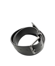 CALVIN KLEIN CASUAL PIN BUCKLE Lederg&uuml;rtel Schwarz / mattes Anthrazit - G&uuml;rtel - 3